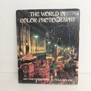 The World in Color Photography by William MacQuitty Vtg 70s Coffee Table Book